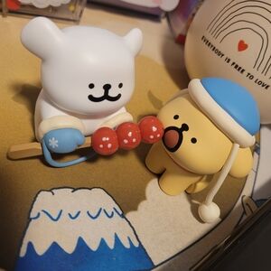 Maltese winter blind box figure dog dango
